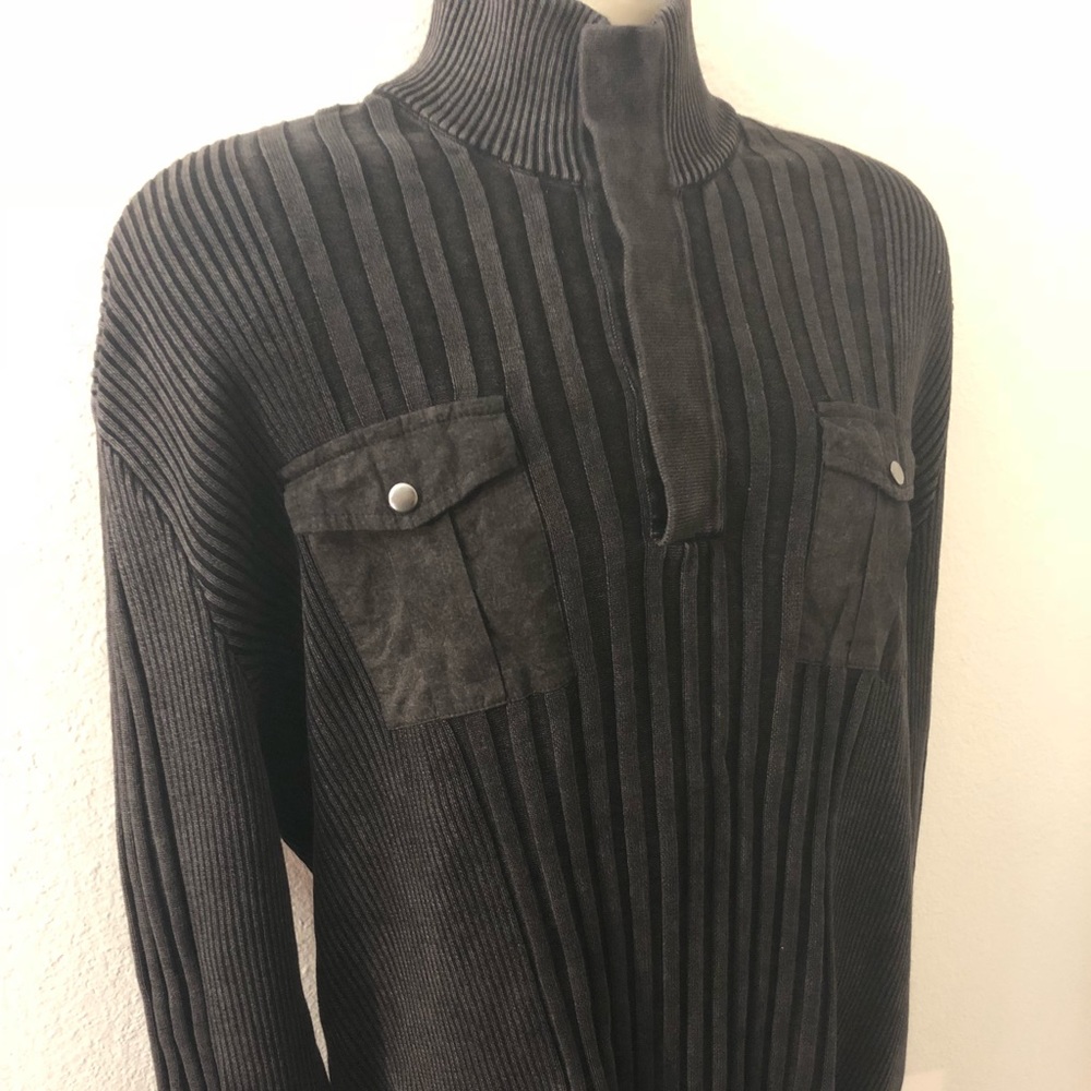 INC International Concepts Mens Black Cardigan XXL